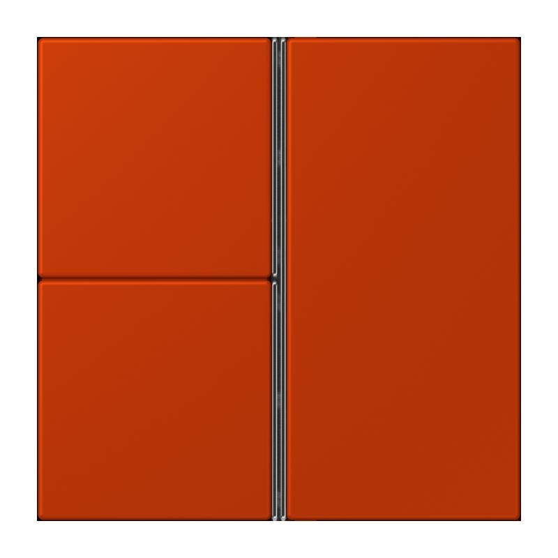 Jung - Abdeckung/Bedienelement für Installationsschalterprogramme Tastensatz 3fach LC 403 TSA 244 rouge vermillon 59