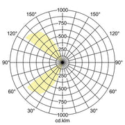 Brumberg Leuchten - Decken-/Wandleuchte LED-Wandaufbauleuchte 60025183 3000K 230V schwarz