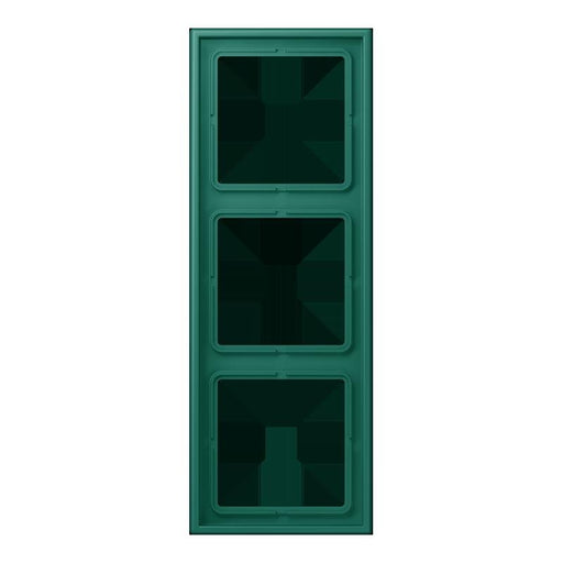Jung - Abdeckrahmen Rahmen 3-fach LC 983 216 vert anglais