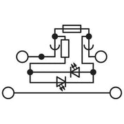 Phoenix Contact - Sicherungs-Reihenklemme Sicherungs-Reihenklemme UKK 5-HESIL #3026654 0,2-4qmm, 32A  24V − 50 Stück