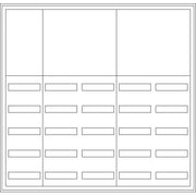 ABN - Gehäuse/Schaltschrank (leer) Wandgehäuse SP58RK053 IP54 SK2 schutzisol