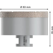 Bosch - Bohrer PRO Ceramic dry 2608587135 Trockenbohrkrone 83