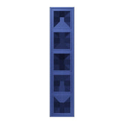 Jung - Abdeckrahmen Rahmen 5-fach LC 985 206 bleu outremer 31