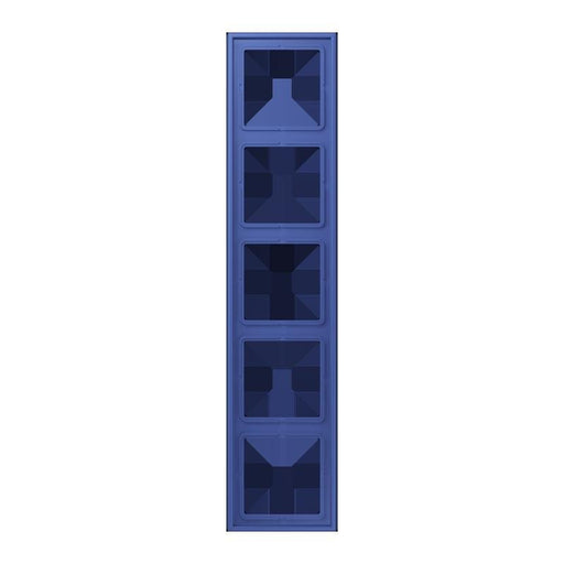 Jung - Abdeckrahmen Rahmen 5-fach LC 985 206 bleu outremer 31