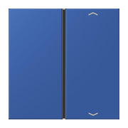 Jung - Abdeckung/Bedienelement für Installationsschalterprogramme Taste 1fach m. Pfeilsymb. LC 401 TSAP 253 bleu outremer 59