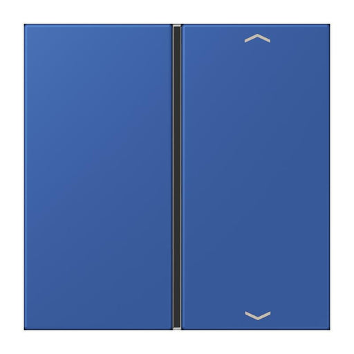 Jung - Abdeckung/Bedienelement für Installationsschalterprogramme Taste 1fach m. Pfeilsymb. LC 401 TSAP 253 bleu outremer 59