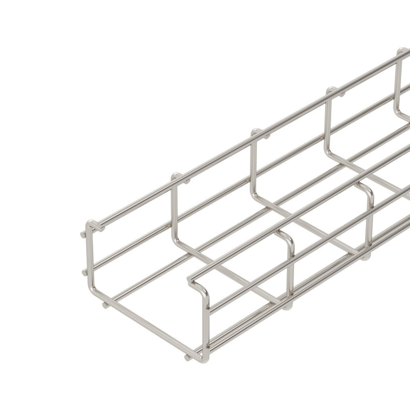 OBO Bettermann Vertr - Gitterrinne C-Gitterrinne CGR 50 100 A2 100mm − 3 Meter
