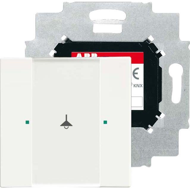 Busch-Jaeger - Bussystem-Tastsensor Bedienelement 1-fach 6125/01-884-500 studioweiß matt