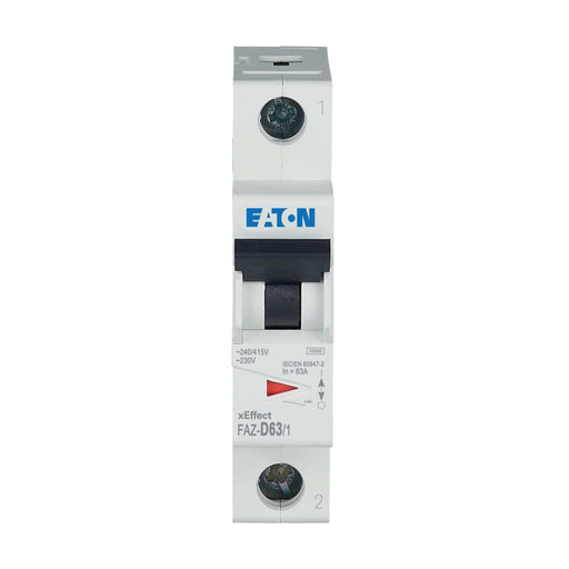 Eaton - Leitungsschutzschalter 1p. FAZ-D63/1 63A Charakt.: D