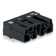 WAGO - Leiterplattensteckverbinder Stecker f.Leiterplatten 770-814/011-000 4p 10mm schwarz − 50 Stück