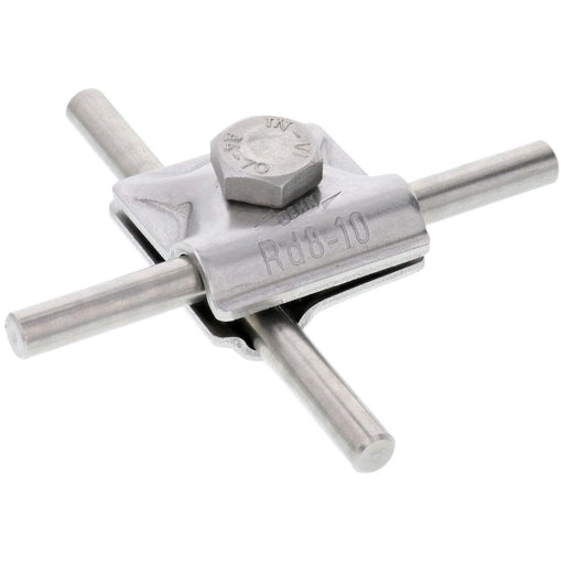 DEHN - Verbinder für Blitzschutz MV-Klemme MVK 8.10 SKM10X35V4A Rd 8-10mm