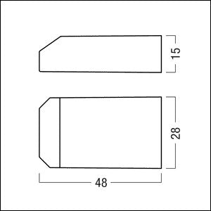Zumtobel Group - Notlichtbaustein DALI Schalt-Eingangsgerät ONLITE loc #22169120 4-fach