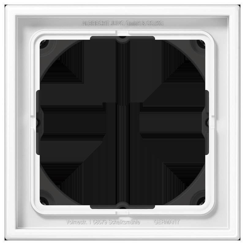 Jung - Abdeckrahmen Rahmen 28 mm LS 981 HBF WW waage/senkrecht