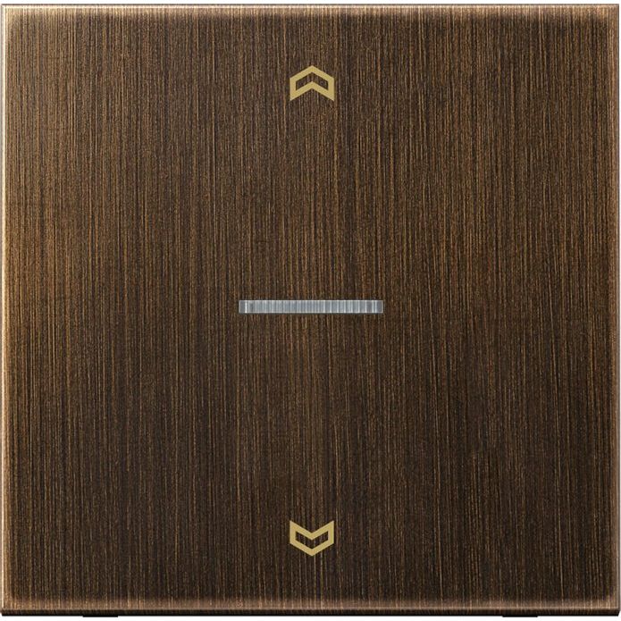 Jung - Bedienelement intelligent eNet Funk-Steuertaste FM ME 1700 P AT Sym. Pfeil,Me. antik