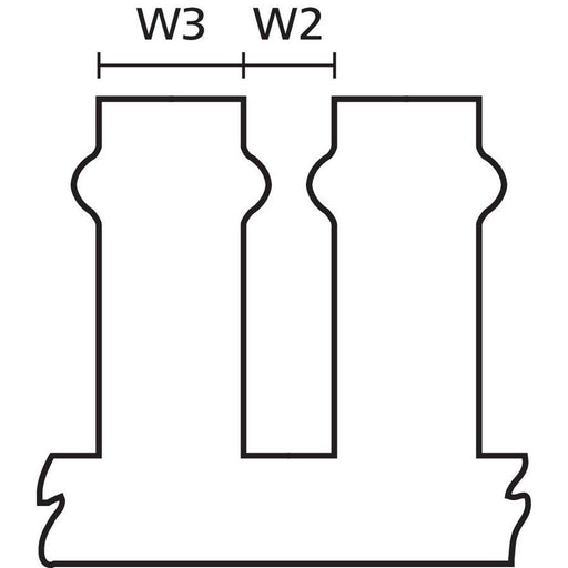 HellermannTyton - Verdrahtungskanal HTWD-PW-60X60 B=60,H=60mm − 24 Meter