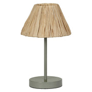 Ledvance - Tischleuchte E27 D. Raffia Table E27 grün
