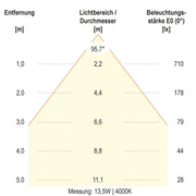 EVN Lichttechnik - Decken-/Wandleuchte LED-Deckeneuchte DSM54180125 CCT Switch, ML
