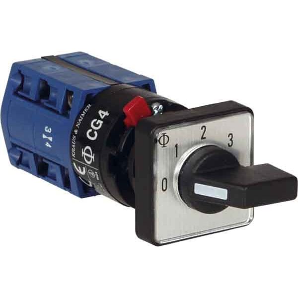 Kraus&Naimer - Lastschalter Stufenschalter CG4 A241-600 FS2 mit 0-Stellung,1pol