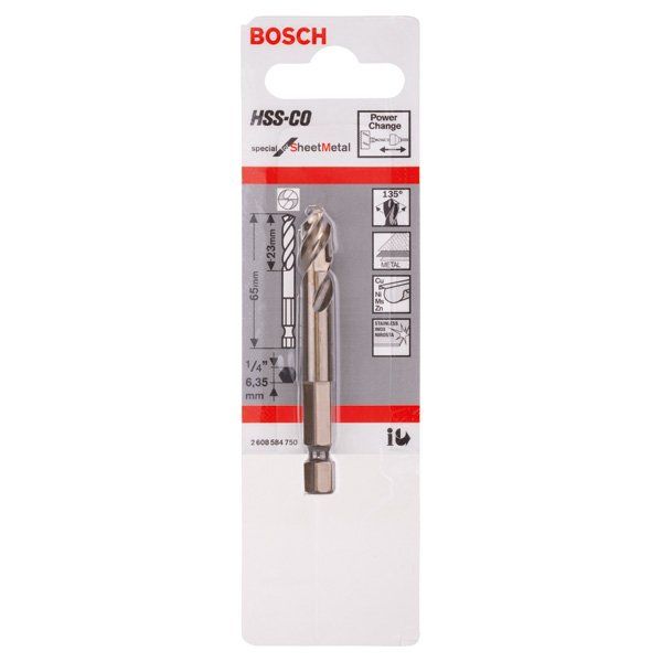 Bosch - Zentrierbohrer/Anbohrer Zentrierbohrer 2608584750 HSS-Co, 65 mm