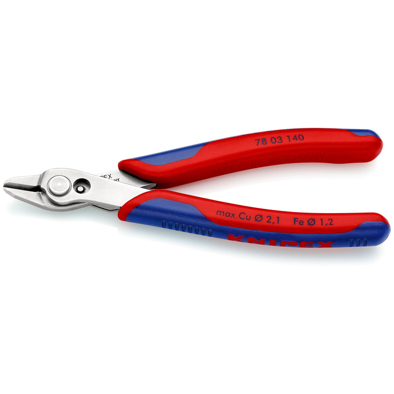 Knipex - Seitenschneider Elektronic Super Knips 78 03 140 140mm, XL - INOX