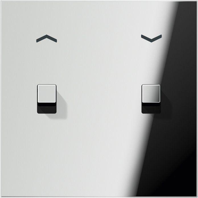 Jung - Abdeckung/Bedienelement für Installationsschalterprogramme Abdeckung mit Kipphebel GCR 12-5 P E 22 1fach, 2 Kipphebel
