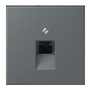 Jung - Einsatz/Abdeckung für Kommunikationstechnik Abdeckung für IAE/UAE LC 969-1 UA 202 gris fonce 31