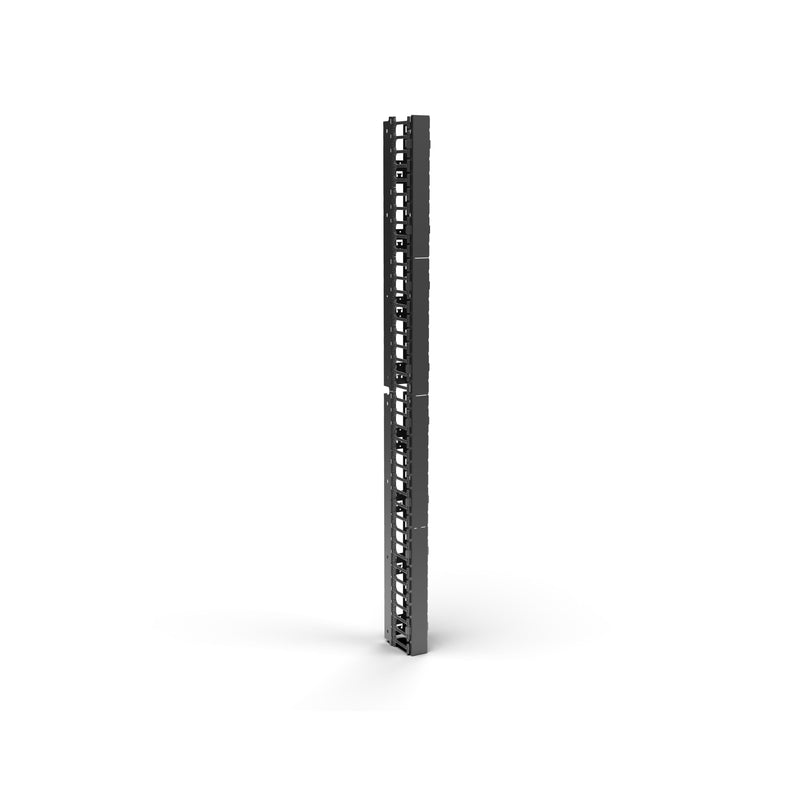 Enoc - Verdrahtungskanal Premium Kabelmanagement CT1 42 G2 (VE2) 42 HE, vertikal − 2 Packung