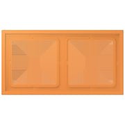 Jung - Abdeckrahmen Rahmen 2-fach LCZ 982 BF 225 orange clair