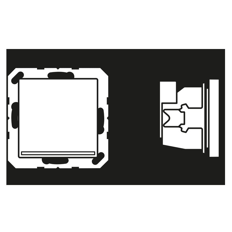 Jung - Orientierungsleuchte LED-Orientierungslicht A 1539-OO WWM LNW ohne Sensor