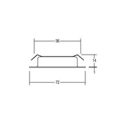 Brumberg Leuchten - Downlight/Strahler/Flutlicht LED-Einbaustrahler 38370153 230V 3000K nickel