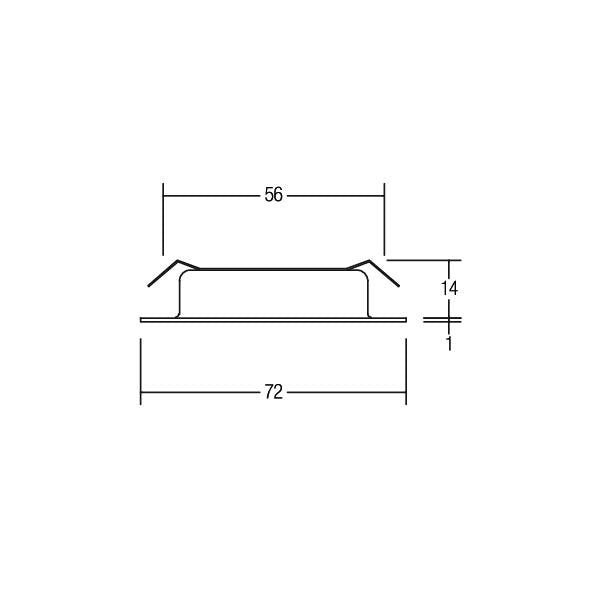 Brumberg Leuchten - Downlight/Strahler/Flutlicht LED-Einbaustrahler 38370153 230V 3000K nickel