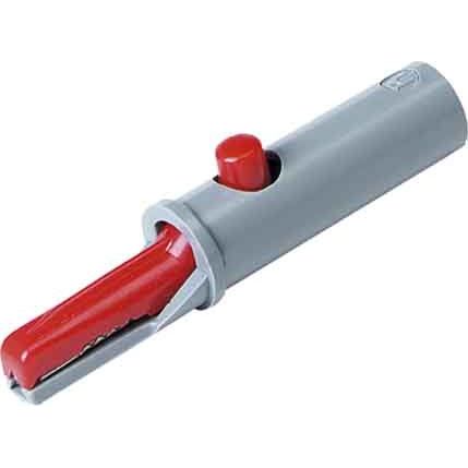 SKS Kontakttechnik GmbH - Zubehör/Ersatzteile für Prüf- und Messgeräte (Elektro) Abgreifklemme AK 10 rt − 1 Stück by SKS Kont
