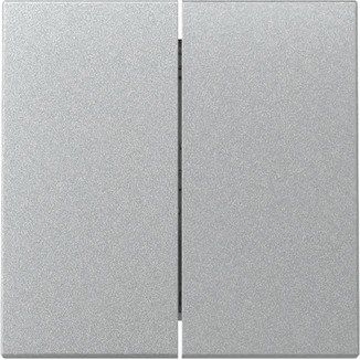 Gira - Abdeckung/Bedienelement für Installationsschalterprogramme Wippe 2f 329526 F Alu