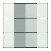 Jung - Abdeckung/Bedienelement für Installationsschalterprogramme Tastensatz 3fach LC 503 TSA 210 outremer gris