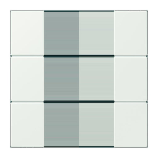 Jung - Abdeckung/Bedienelement für Installationsschalterprogramme Tastensatz 3fach LC 503 TSA 210 outremer gris