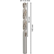 Bosch - Bohrer PRO Metal HSS-G 2608595079 Spiralbohrer 11 x 94
