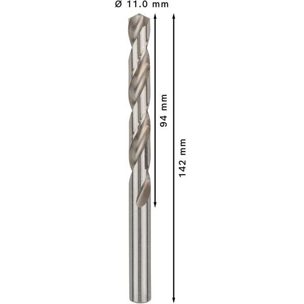 Bosch - Bohrer PRO Metal HSS-G 2608595079 Spiralbohrer 11 x 94