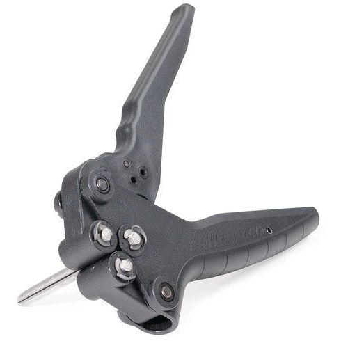 HellermannTyton - Befestigungsschelle für Kabel/Rohre Dreidornzange 3.7-MET/BBP2747D-BK