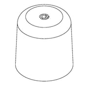 Pollmann - Mechanisches Zubehör/Ersatzteile für Leuchten Lampenbaldachin schwarz 3400109 − 10 Stück