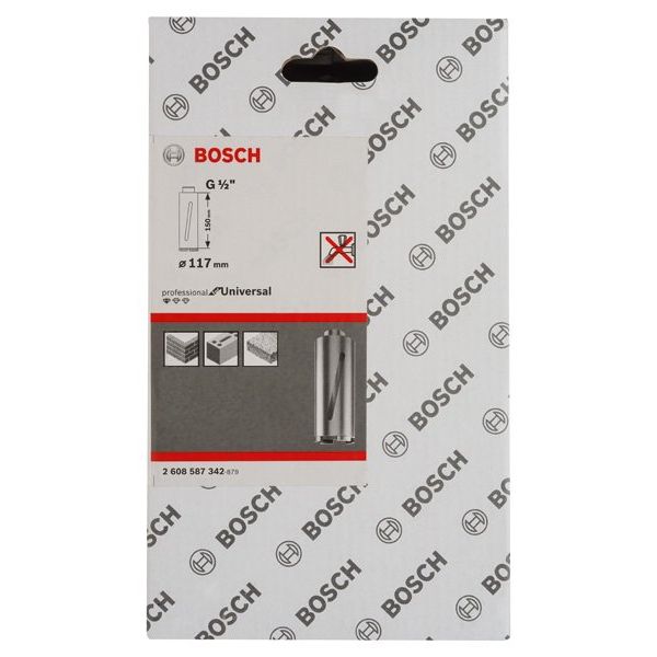 Bosch - Bohrkrone Diamanttrockenbohrkrone G 2608587342 1/2-Zoll Standard
