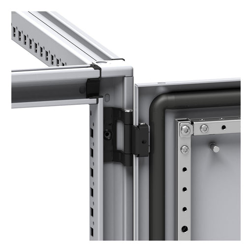 Schneider Electric - Scharnier für Verteilersysteme Spacial SF/SM-180° NSYSH180NC Scharniere, RAL 9005