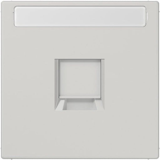 Jung - Einsatz/Abdeckung für Kommunikationstechnik Abdeckung 1-fach LS 1969-1 NA WE LG f.MJ NA WE AMP, Rad