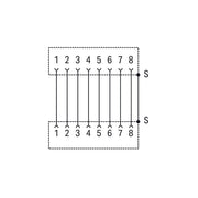 WAGO - Modularer Steckverbinder Übergabemodul 289-172 2 RJ45