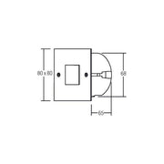 Brumberg Leuchten - Orientierungsleuchte LED-Wand-EB-Leuchte eds 0P3930WW 1xPower-LED 1W wws