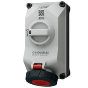 Mennekes - CEE-Steckdose abschaltbar, abgesichert (IEC 60309) Wandsteckdose DUOi 5612506H 16A5P6h 400V IP69