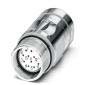Phoenix Contact - Rundsteckverbinder, feldkonfektionierbar (Industriesteckverbinder) Kupplungssteckverbinder CA-16S1N8A9006