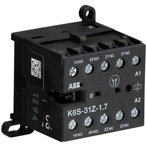ABB Stotz S&J - Hilfsschütz, Relais Kleinhilfsschütz K6S-31Z-2.8-72 17-32V DC, 2,8W
