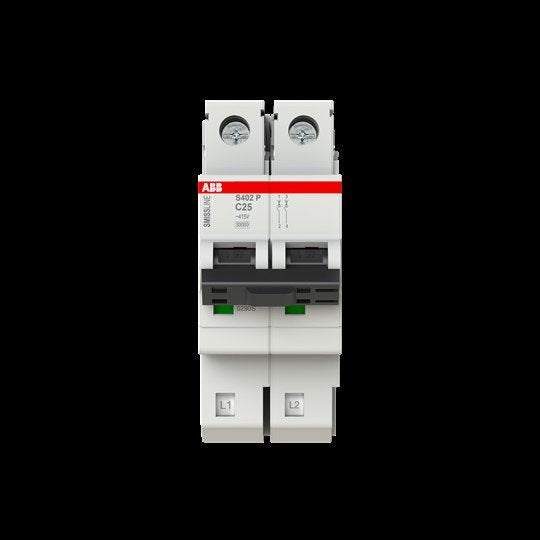ABB Stotz S&J - Leitungsschutzschalter Leitungsschutzschalt S402P-C25 − 5 Stück