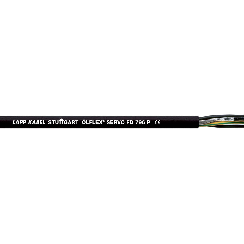 Lapp Kabel&Leitung - Energiekabel < 1 kV, für ortsveränderlichen Einsatz ÖLFLEX SERVO FD 796P 0025319 4G1,5+(2x1,5)