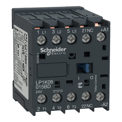 Schneider Electric - Leistungsschütz zum Schalten von Wechselstrom Leistungsschütz LP1K06015BD 3-polig, 1Ö